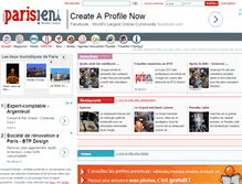 Tablet Screenshot of annuaire-parisien.com